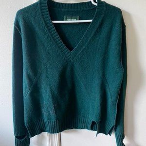 Zadig Vivi Cashmere stud sweater